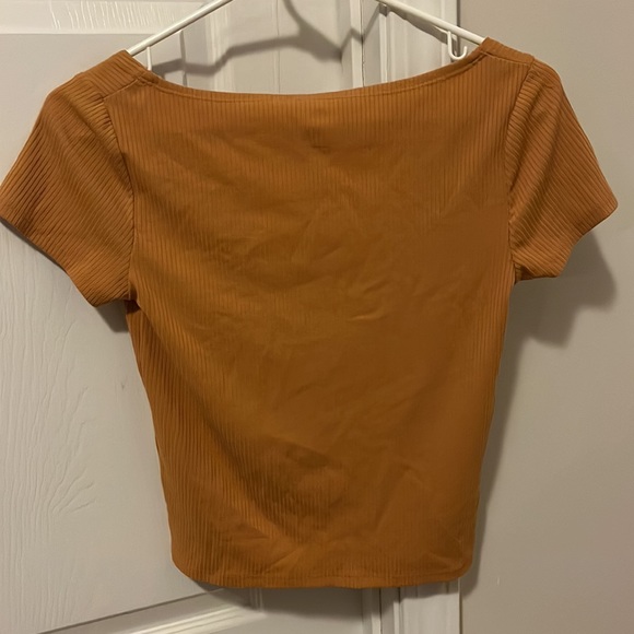 Me to We. Fall orange brown shirt. - Picture 2 of 2